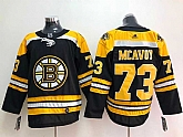 Boston Bruins 73 Mcavoy Black Adidas Stitched Jersey,baseball caps,new era cap wholesale,wholesale hats
